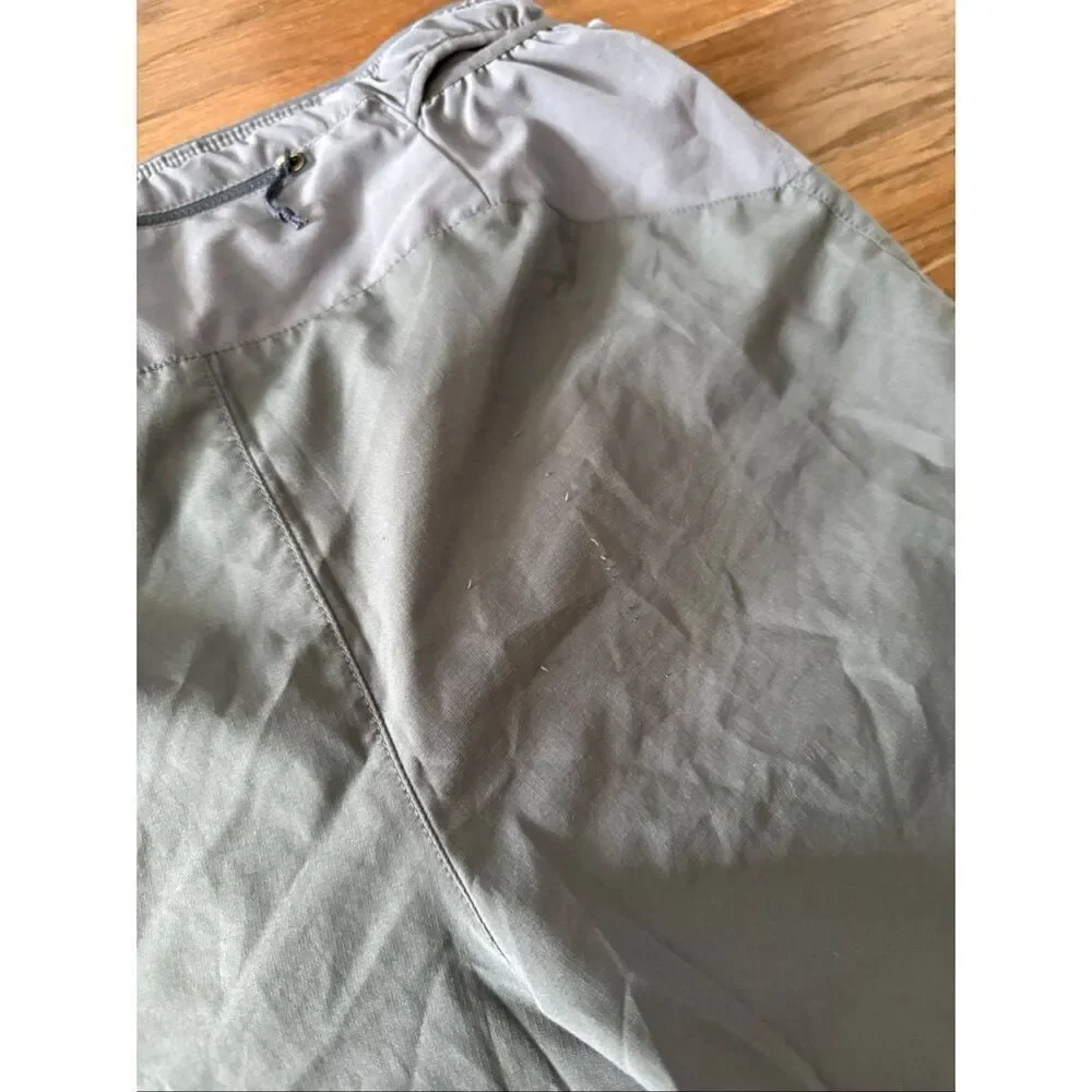 Patagonia Gray Strider Running Women’s Shorts Small